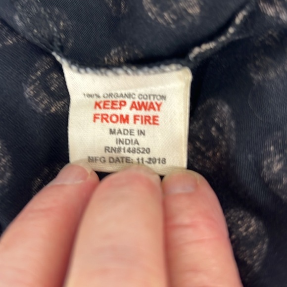 Svaha Sz 4 Dress Typewriter Novelty Print Organic Cotton Pockets Black EUC - Picture 9 of 10